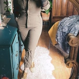 Boiler suit jumpsuit